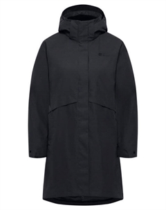 Дождевик, черный Jack wolfskin
