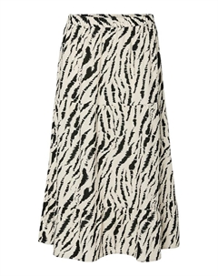 Длинная юбка, кремовый/черный Pieces