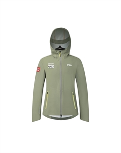 Женская ветровка велосипедная водонепроницаемая ветрозащитная быстросохнущая, Hazy Turquoise Green Fila