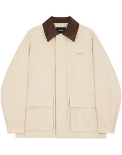 Контрастный жакет, светло-бежевый We11done