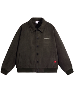 Куртка бейсбольная унисекс, серый акварельный (утепленная) Coca-cola