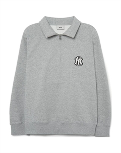 Свитшот унисекс серый Mlb