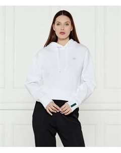 Толстовка Relaxed fit, белый Lacoste
