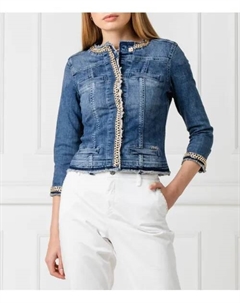 Джинсовая куртка Regular fit, синий Liu jo