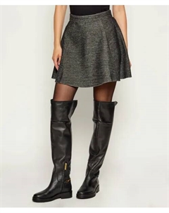 Юбка с лозунгом, серый Max&co