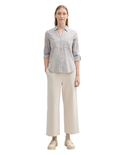 Рубашка, серый Tom tailor