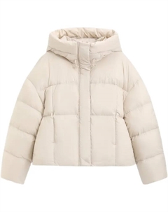 Пуховик осенне-зимний женский, Ivory White Gap