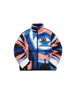 Куртка пуховая Marcelo Burlon Unisex Blue Base Diamond, Blue Diamond Fila fusion