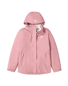 Термо, дышащая и водонепроницаемая ветровка женская, ярко-фиолетовая Camel