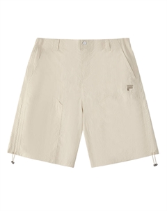 Женские повседневные шорты весенние гречневые Fila fusion