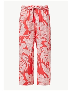 Тканевые брюки, розовый Comma,