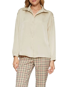 Рубашка, бежевый Comma,