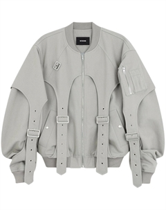 Куртка унисекс серая, Gray We11done