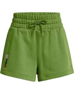 Женские повседневные шорты оливкового цвета Under armour