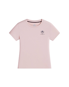 Футболка 1916 Series Женская Персиково-розовая, Peach Skin Pink-5005 Kappa