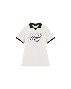 Футболка с коротким рукавом женская белая We11done
