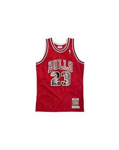 Баскетбольная майка Mitchell & Ness Мужская Красная, Red Box Mitchell ness
