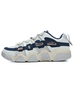 Баскетбольные кроссовки BUSTER Puffy Low Top мужские бело-голубые Fila fusion