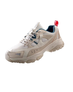 Антискользящие износостойкие трекинговые туфли мужские бежевые, цвет Белый с оттенком/бежевый Toread