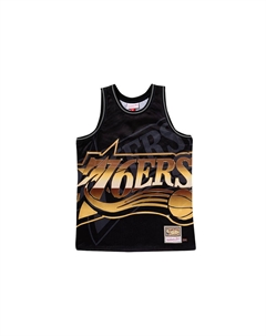 Mitchell & Ness x Big Face баскетбольная майка унисекс черная Mitchell ness