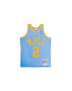 Майка баскетбольная Mitchell & Ness унисекс небесно-голубая Mitchell ness