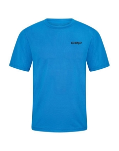 Футболка для бега с коротким рукавом - футболка для бега, синий Cep