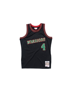 Баскетбольная майка мужская черная Mitchell ness