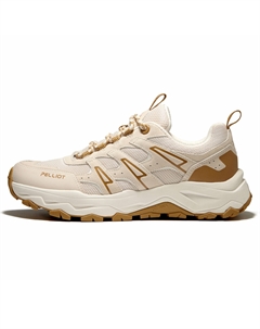 Амортизирующие противоскользящие износостойкие дышащие низкие треккинговые кроссовки для женщин, сиреневый Pelliot