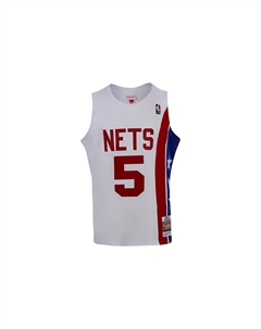 Майка баскетбольная Mitchell & Ness 'NBA New Jersey Nets 2005 Jason Kidd' белая Mitchell ness