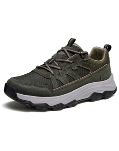 Антискользящие износостойкие треккинговые туфли мужские зеленые, рассветная зелень Camel