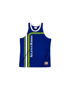 Мужская баскетбольная майка Mitchell & Ness синяя Mitchell ness