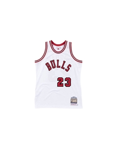 Баскетбольная майка мужская белая Mitchell ness