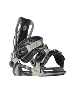 Крепления для сноуборда Fenix plus gunmetal black Flow