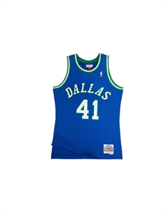 Баскетбольная майка мужская синяя Mitchell ness