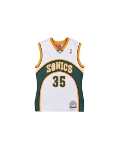 Clot X Баскетбольная майка Unisex Белая Mitchell ness