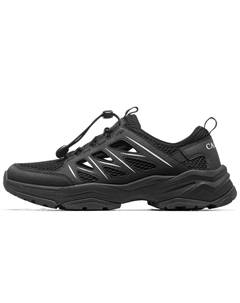 Низкие походные туфли мужские черные, цвет Black Camel