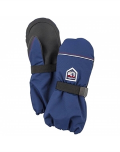 Детские шерстяные махровые варежки-перчатки, синий Hestra