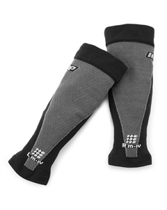 Ультралегкие компрессионные гольфы мужские, Black/Light Grey Cep