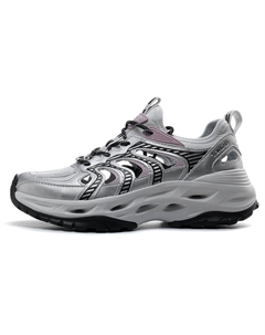 Скользоустойчивые износостойкие дышащие быстросохнущие легкие низкие треккинговые туфли женские серебристый серый, цвет Серебристый/серый Toread