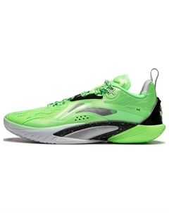 Лининг Спид 10 Святой Меч амортизирующие легкие баскетбольные кроссовки мужские флуоресцентный свежий зеленый флуоресцентный ярко-зеленый, цвет Fluorescent Bright Green Li-ning