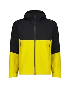 Куртка с фиксированным капюшоном, 2 слоя - дождевик, зеленый Cmp