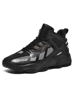 Мужские баскетбольные кроссовки черные, цвет Black Tonybear