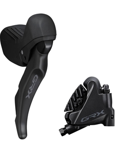 ГРХ RX610 12-скоростной задний манетка-тормозной рычаг и гидравлический суппорт, Black Shimano