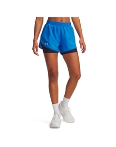 Женские шорты fly by 2-в-1 - шорты для бега, мультиколор Under armour