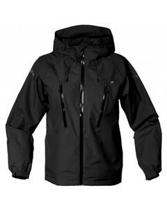 Детская куртка Monsune Hard Shell - дождевик, черный Isbjorn