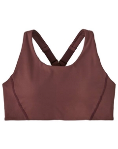 Женский бюстгальтер Shadowlite средней плотности с регулируемой чашкой - спортивный бюстгальтер, Dark Ruby Patagonia