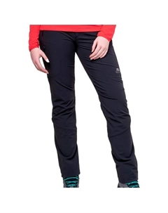 Женские замшевые брюки - брюки из софтшелла, черный Mountain equipment