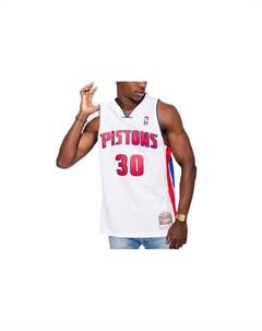 Майка баскетбольная Mitchell & Ness мужская белая Mitchell ness