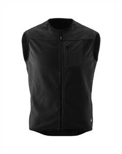 Жилет для приключений флисовый - велосипедный жилет, черный Gonso