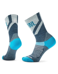 Носки на компрессии Bike Zero с ребристой текстурой - Женские, Frosty Green Smartwool